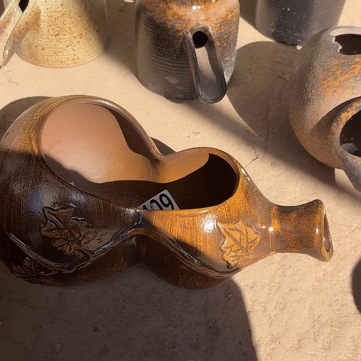 粗陶口径17/32/14进水口1.6厘米