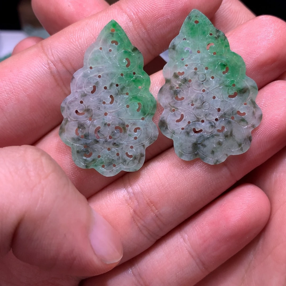 定制翡翠未镶嵌毛货