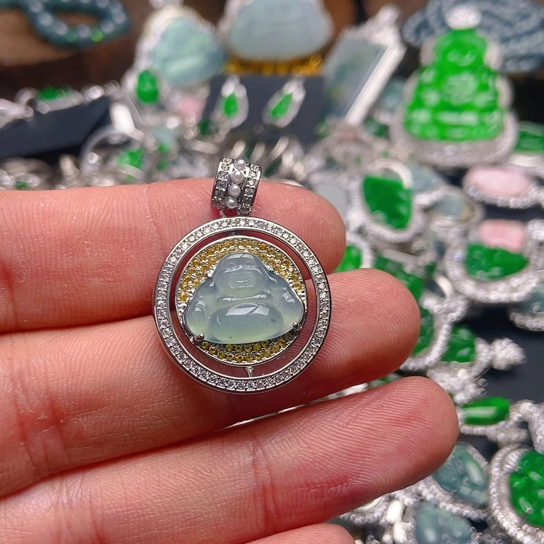 翡翠吊坠(不含链)未镶嵌578吊坠