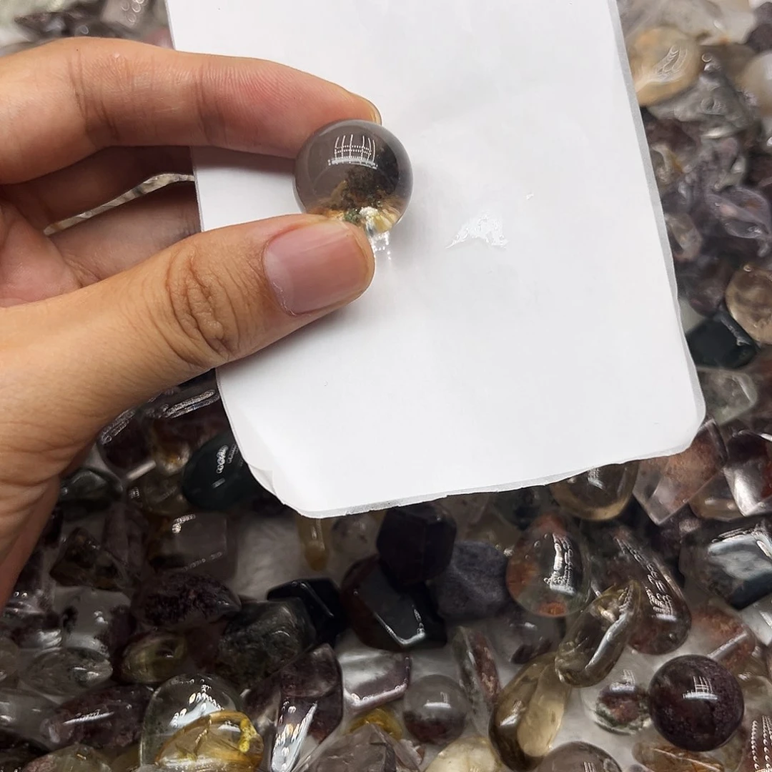 烟晶戒指银S925镶嵌柒**?