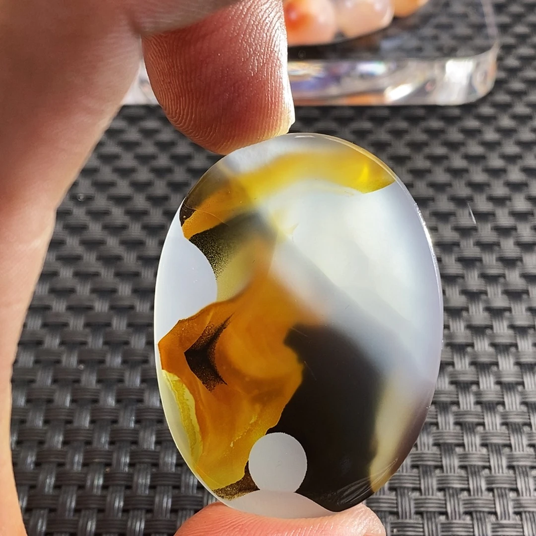 玛瑙/玉髓未镶嵌吊坠(不含链)61