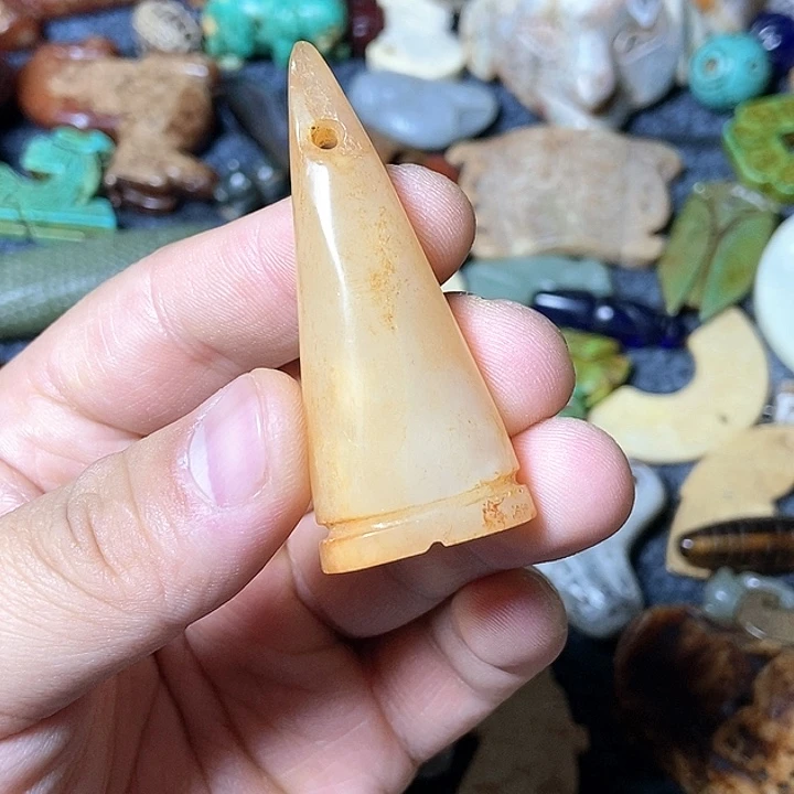 和田玉未镶嵌颈饰111