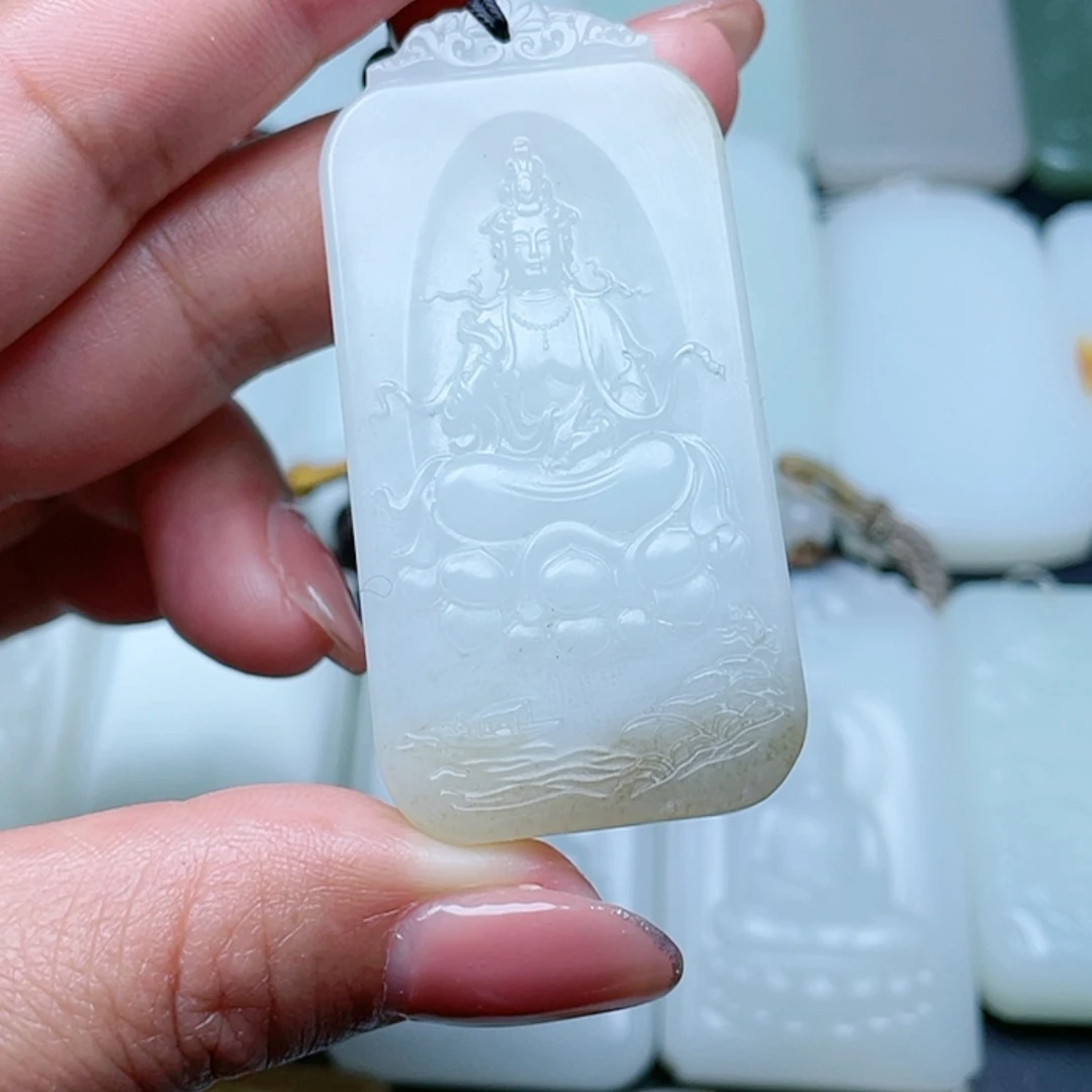 【闪购商品】和田玉颈饰未镶嵌寒*