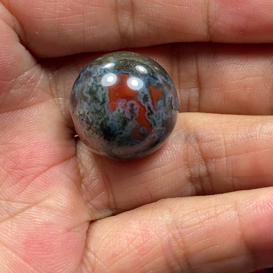 未镶嵌单珠南红玛瑙