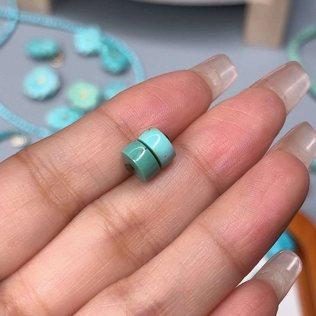 绿松石未镶嵌珠宝半成品