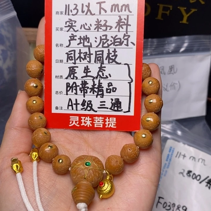 吊坠凤眼菩提尼泊尔