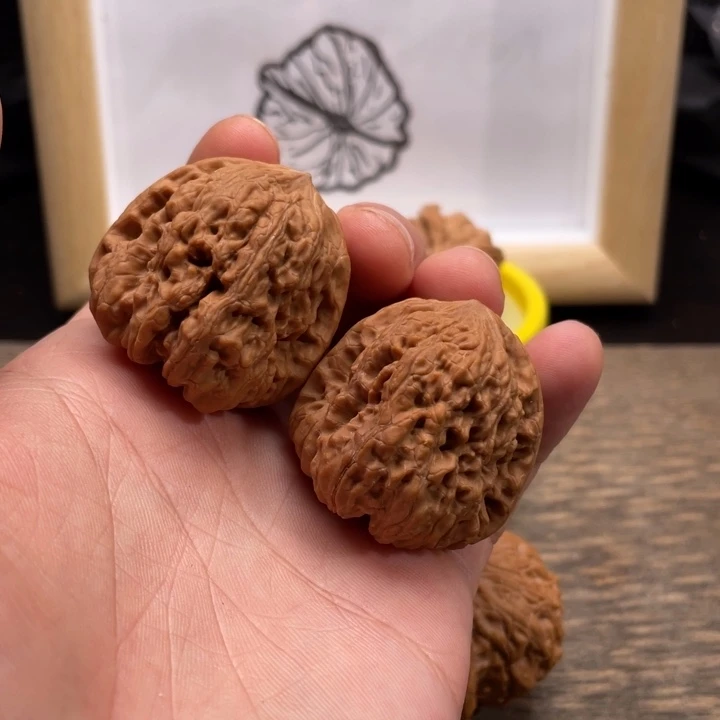 核桃平谷凹底文玩核桃