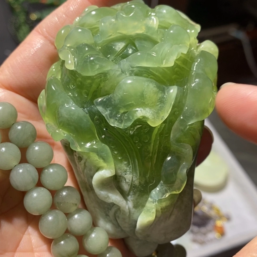 【闪购商品】岫玉毛衣链未镶嵌