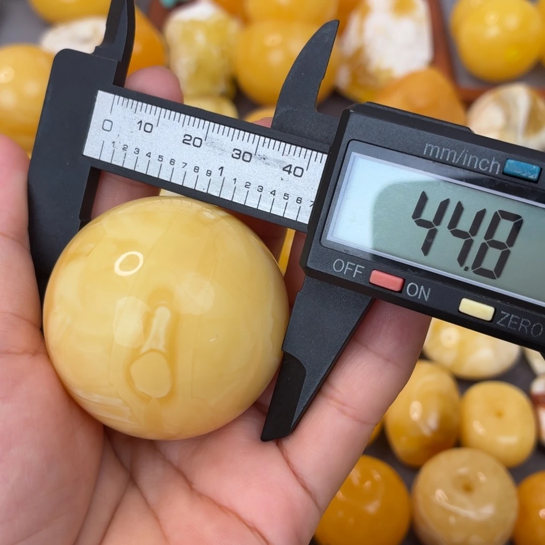 蜜蜡未镶嵌吊坠(不含链)满蜡珠