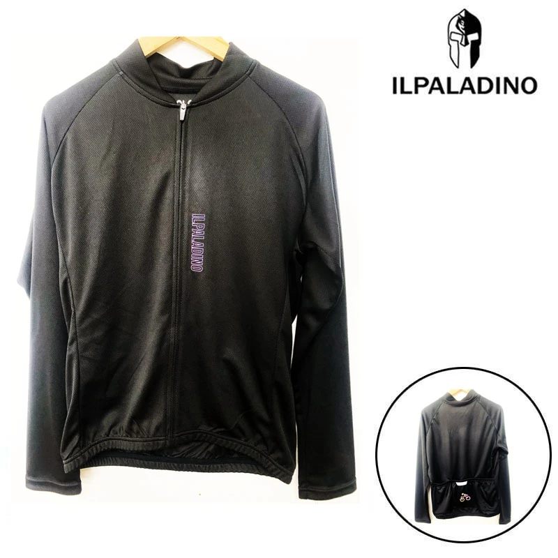 SQ 206【黑色速干】男女长袖春夏秋牛奶丝骑行服高弹速干