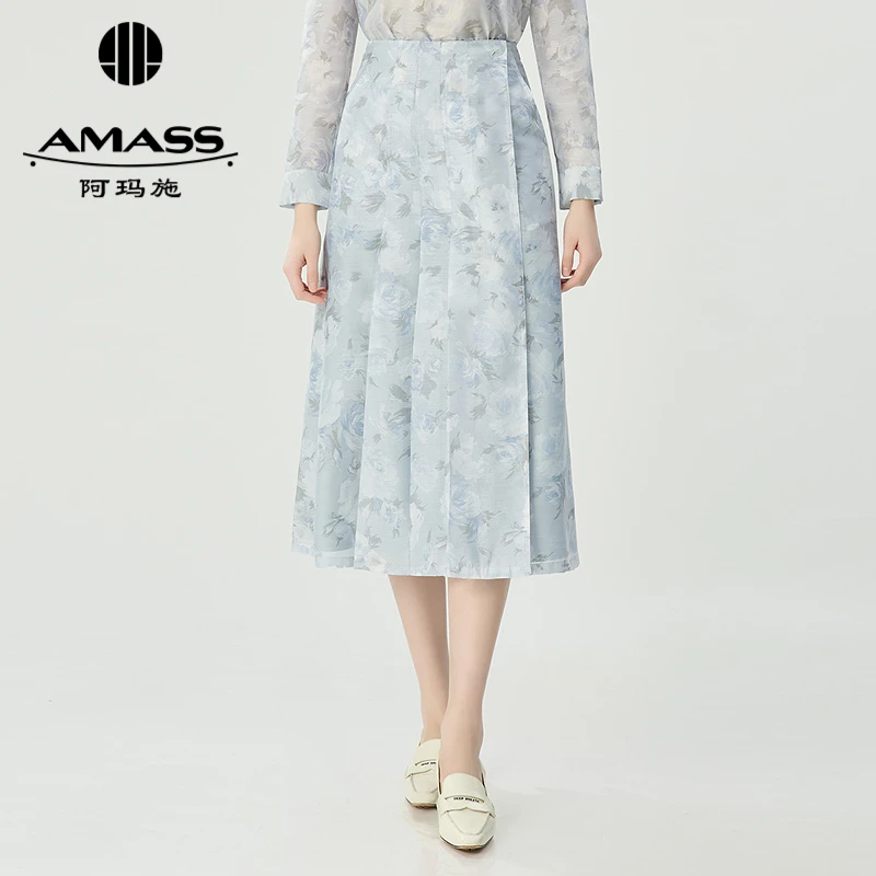 【二折商品，不退不换】阿玛施AMASS经典百搭中式马面裙5200382