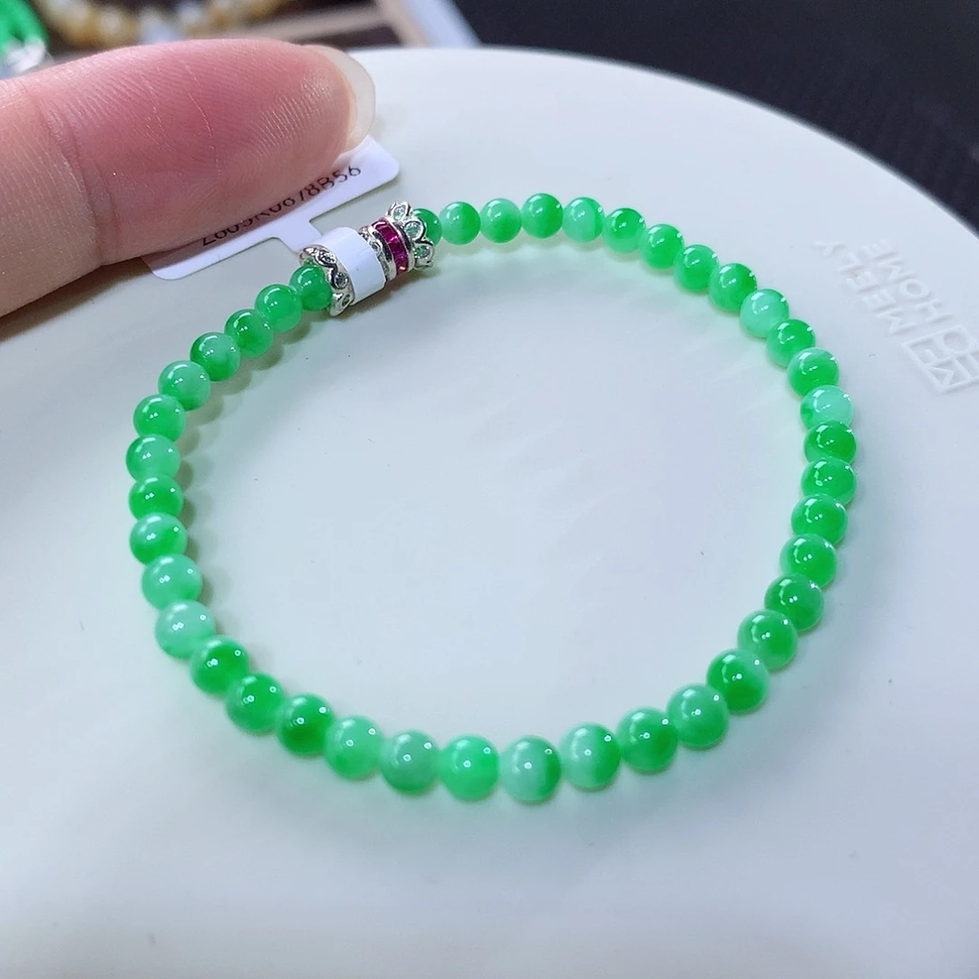 未镶嵌手串翡翠翡翠卡4.2