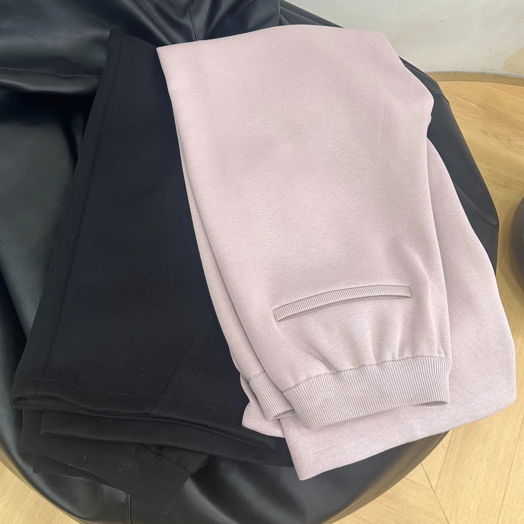 "柔肤裤" 简约复古镰刀裤 显瘦神裤 阔腿显瘦弯刀裤 W-009