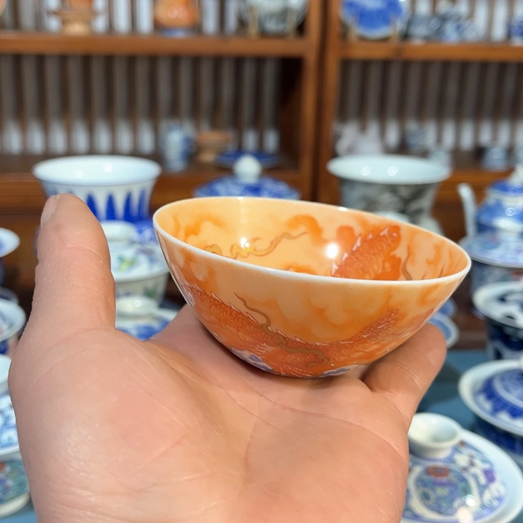 錡镇堂手工手绘杯