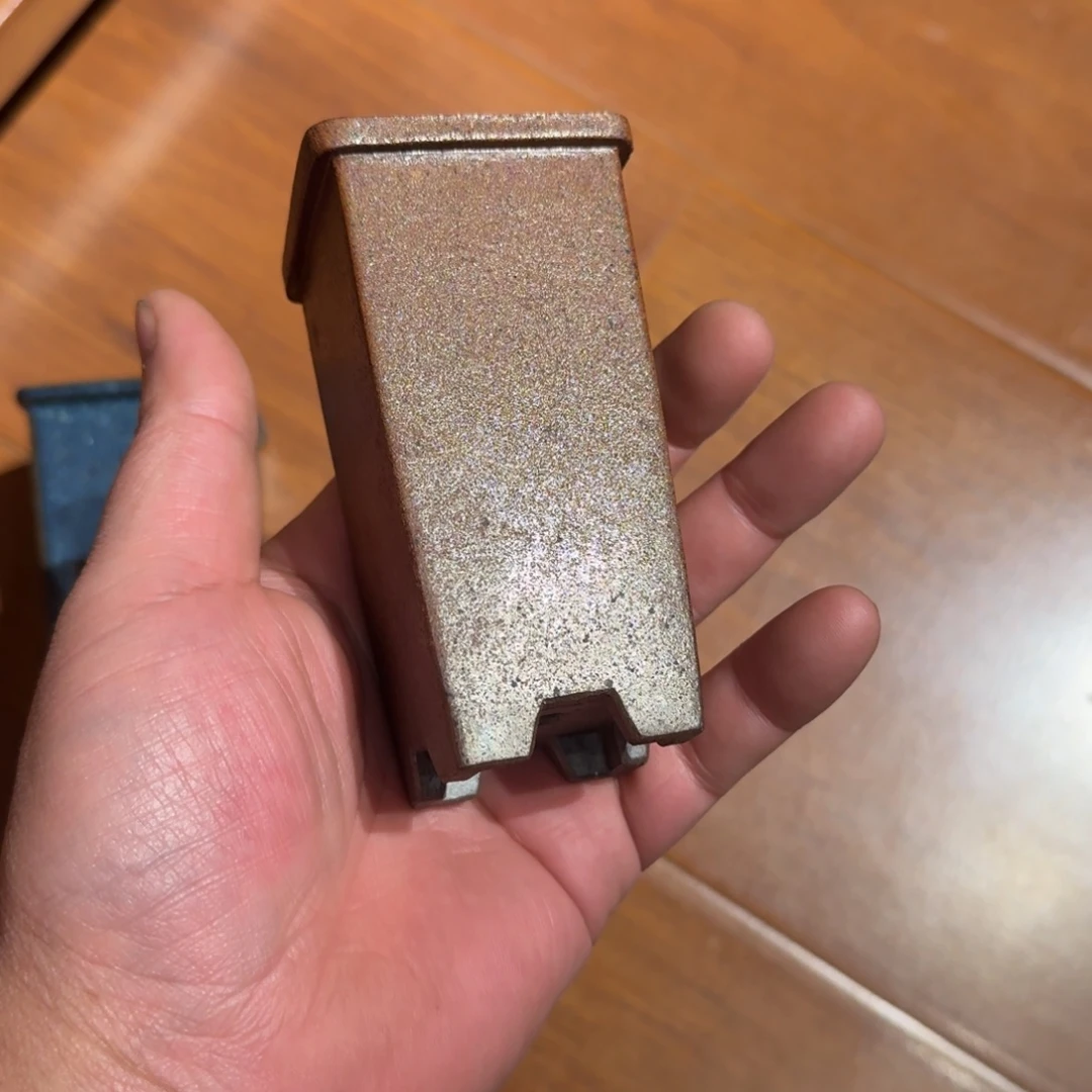 跳***跳花盆紫砂原矿紫泥