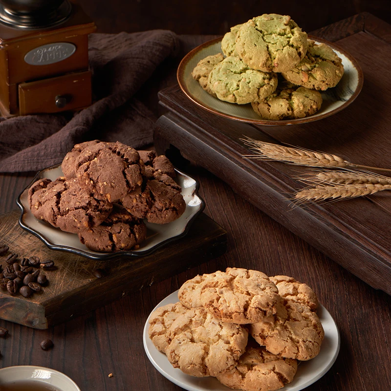 中冠集团状元松饼茶点伴手礼小吃零食饼干甜品新都特产传统糕点