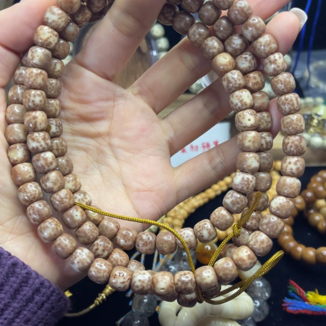 星月菩提手串虎皮108