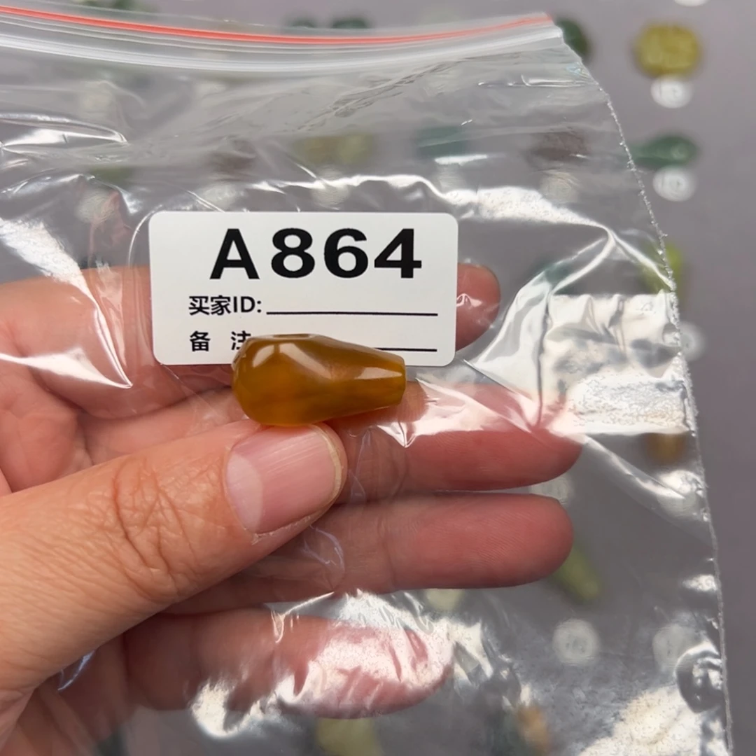 未镶嵌蛇纹石玉颈饰静***福