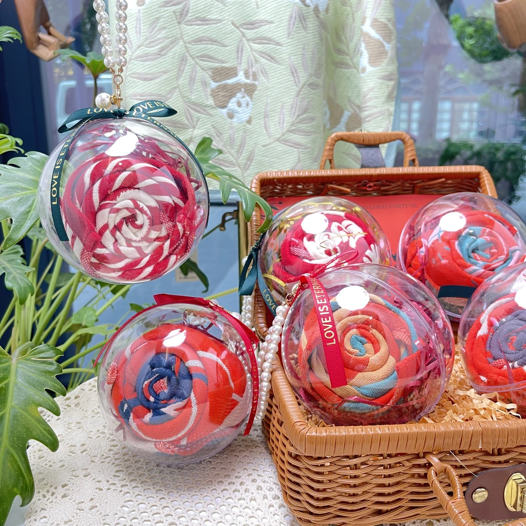 雅赞毛巾花水晶球星空波波球教师节礼物幼儿园小学节日结婚伴手礼