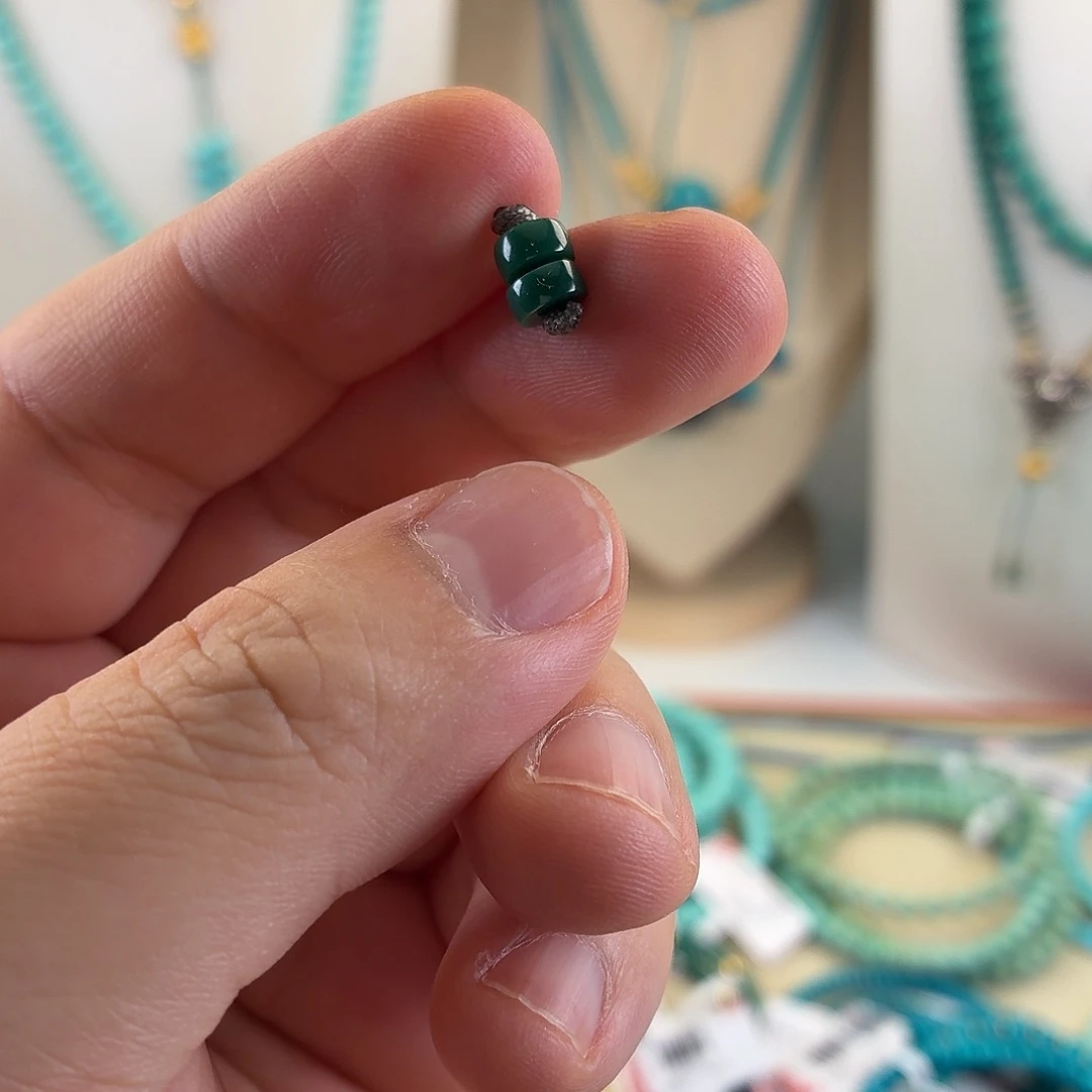 未镶嵌绿松石绿松石5.5mm
