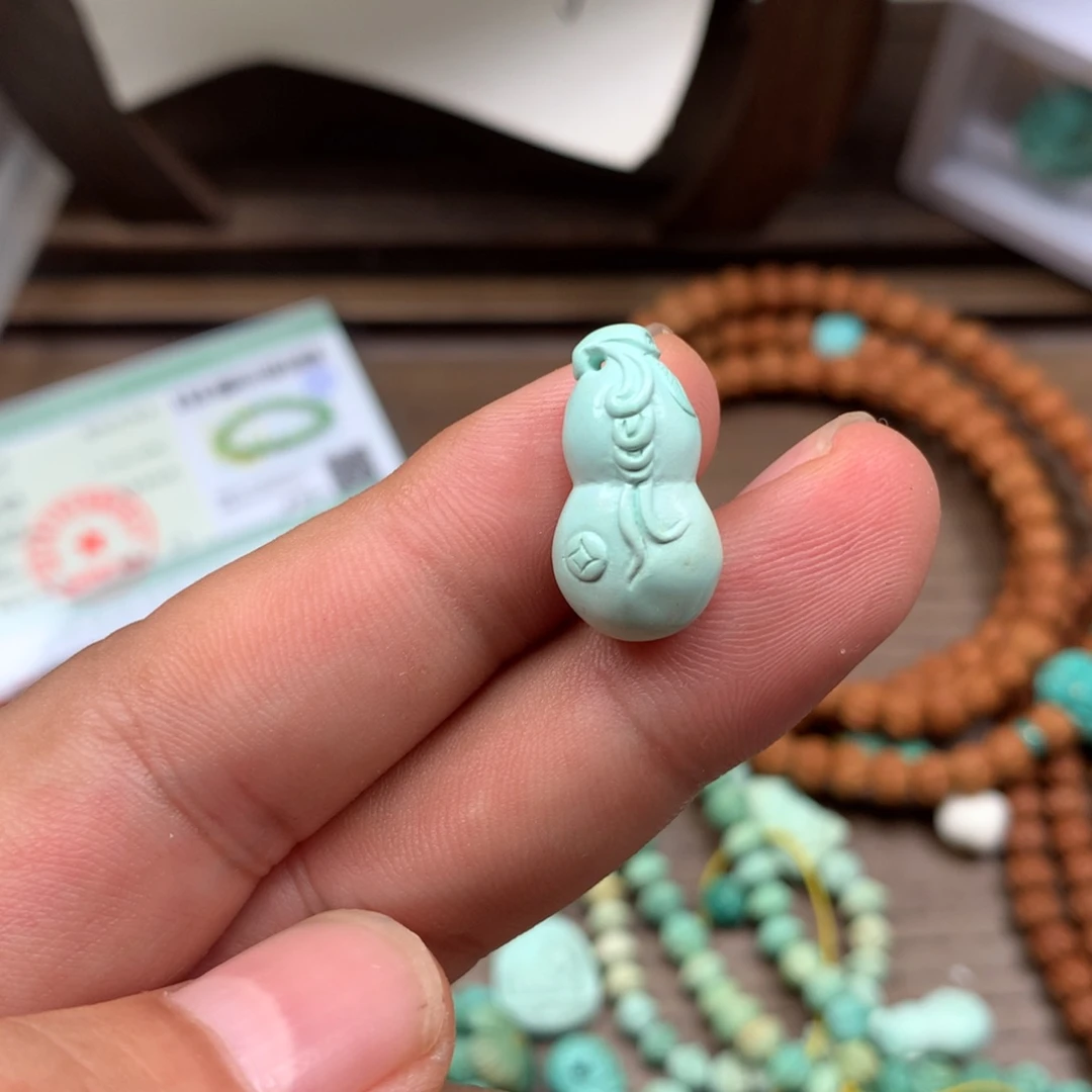 未镶嵌绿松石雕刻