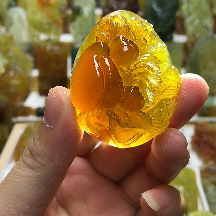 蛇纹石玉未镶嵌珠宝半成品