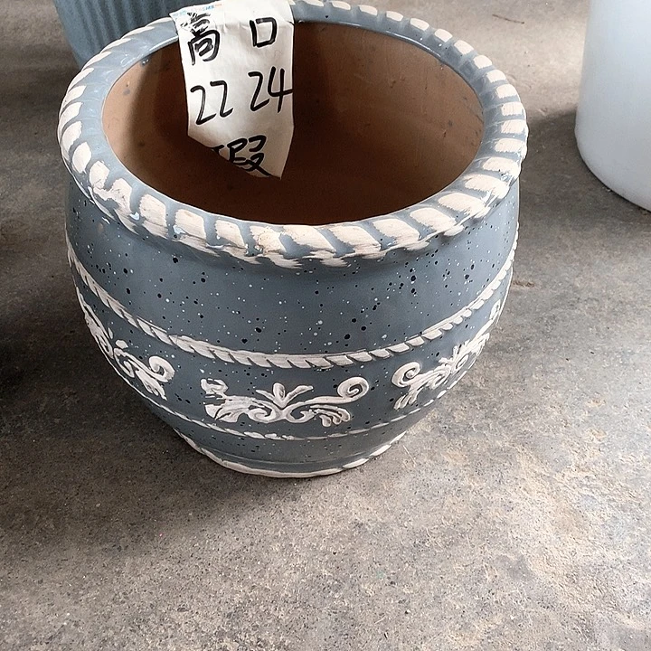 花盆陶瓷的制作大号