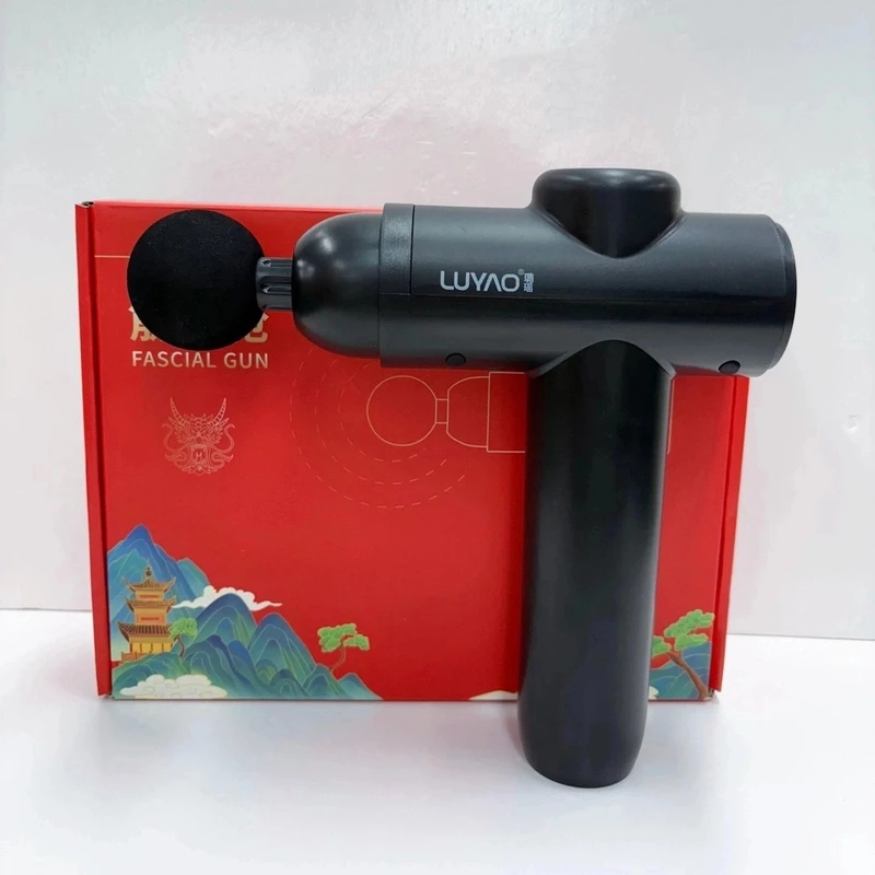 KM2024新款筋膜枪全自动肌肉按摩小型便携手持按摩枪LY