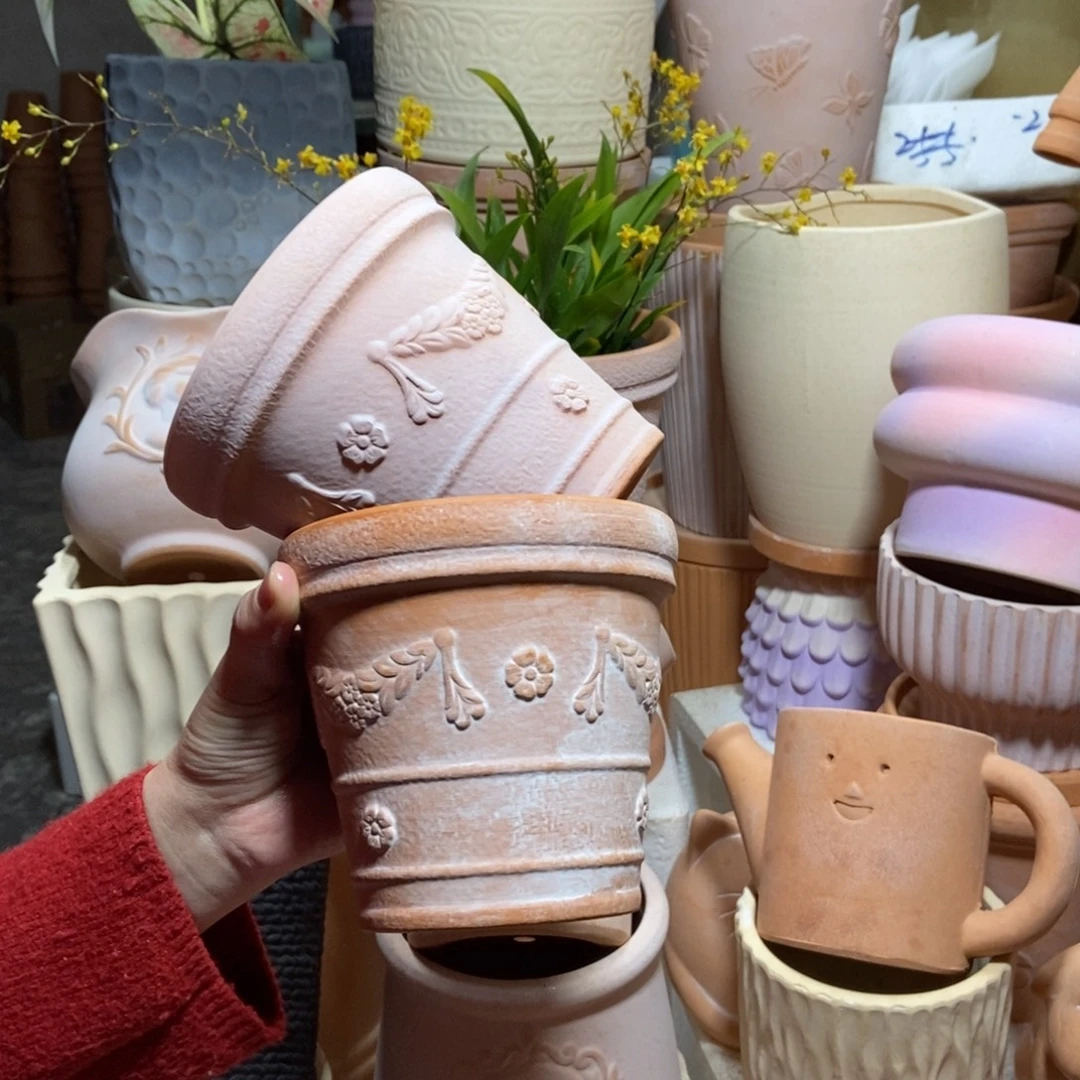 13×12麦穗花 雾化+红陶2个