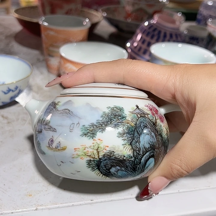 摆件白泥景德镇陶瓷艺术