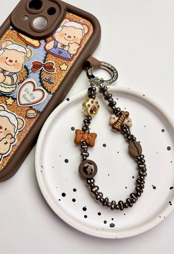 手机链钥匙扣diy