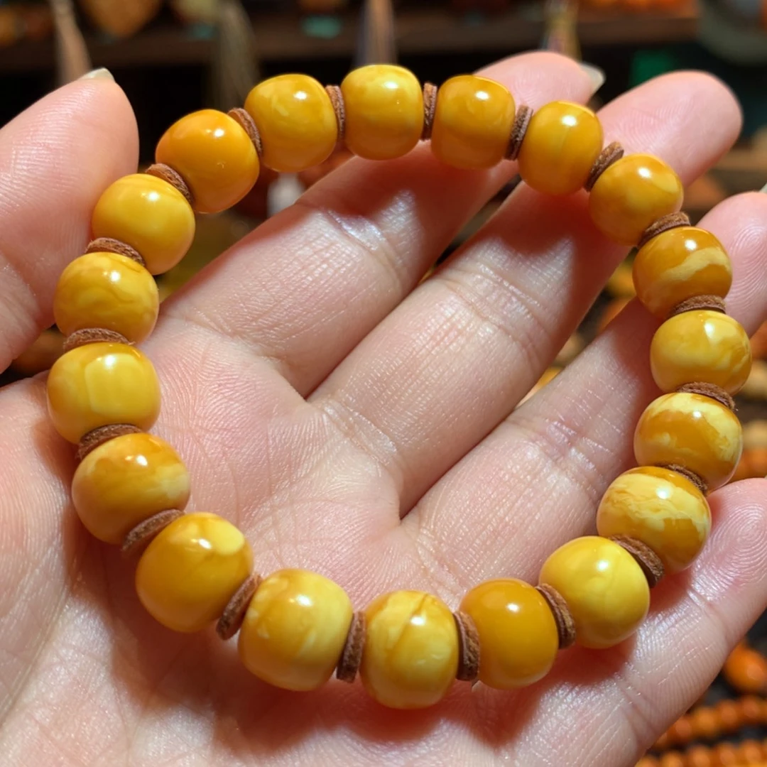 【闪购商品】手串蜜蜡未镶嵌蜜蜡手串