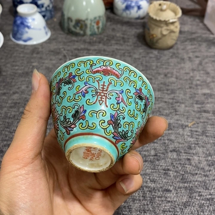 紫砂茶杯非常漂亮好看的碗