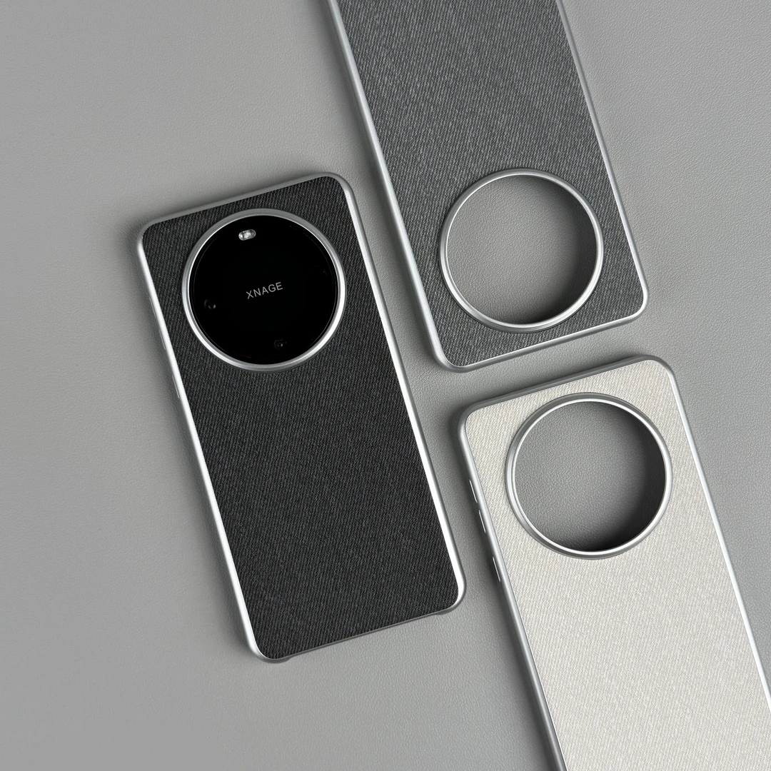 亚毛麻布料磁吸适用华为mate70手机壳新款60pro防滑指纹70pro+电