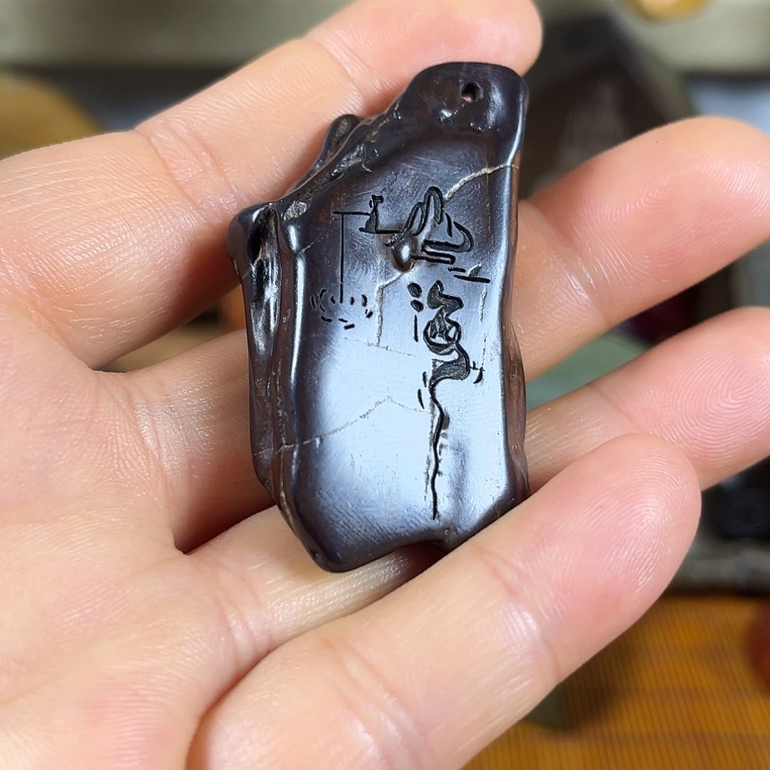 新疆戈壁石原石雕刻27