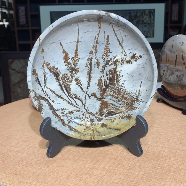 ，广西国画石摆件，收藏观赏