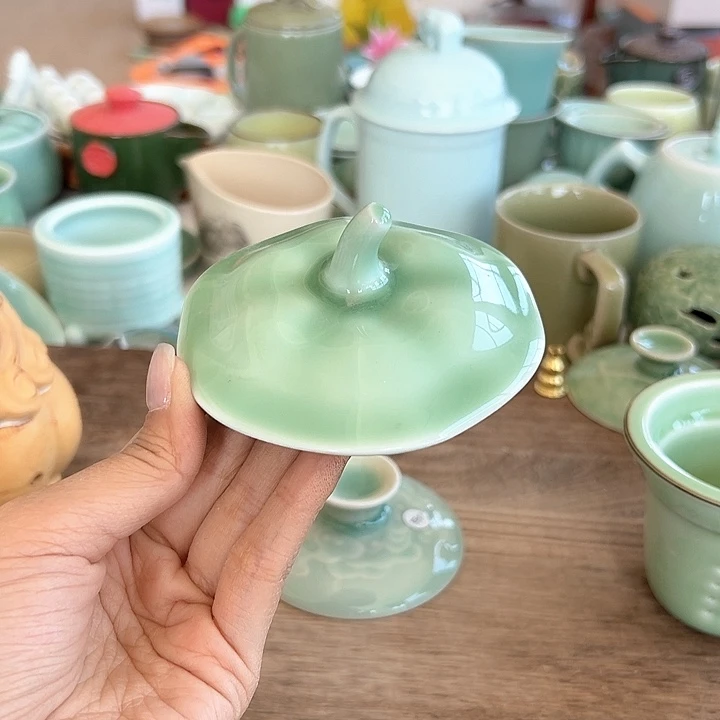 小米茶器龙泉青瓷