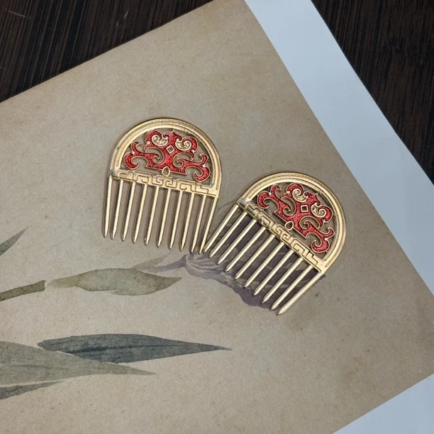 【小红梳】古风汉服配饰