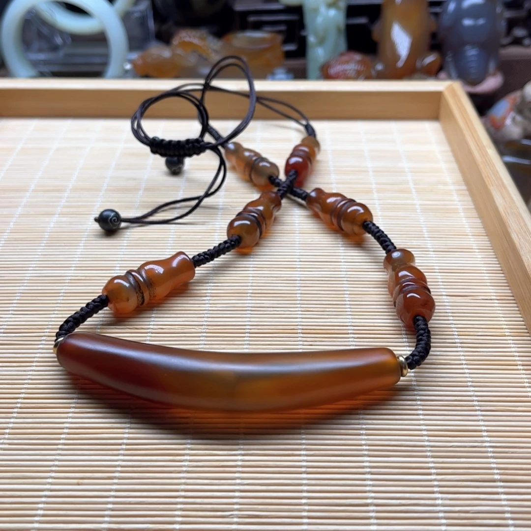 玛瑙/玉髓车挂未镶嵌