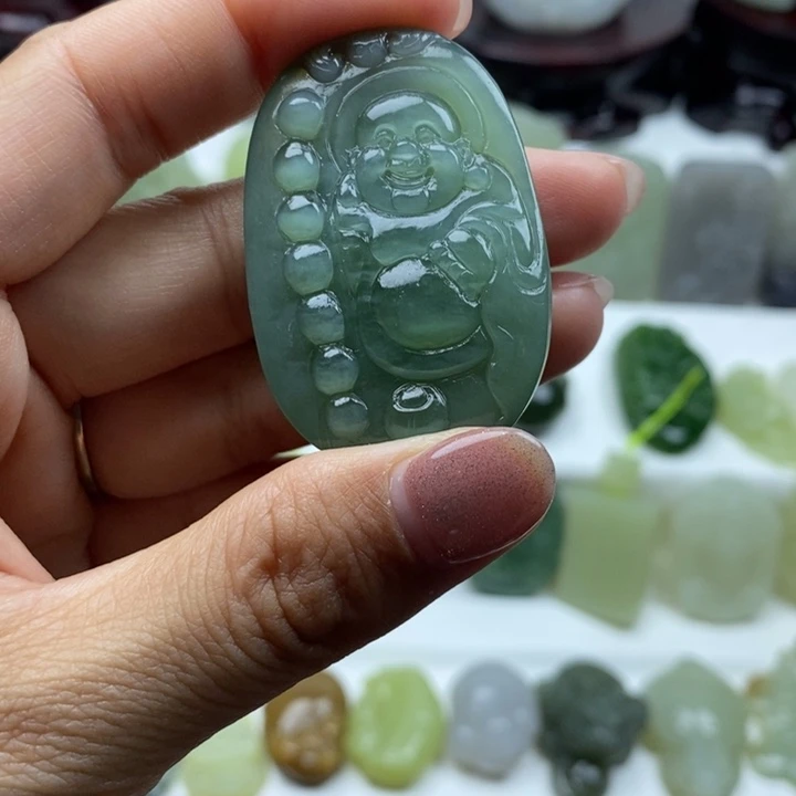 和田玉（糖玉）未镶嵌颈饰55