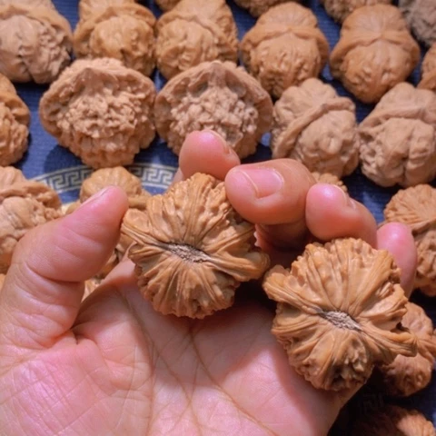 【闪购商品】吊坠文玩核桃正**意白狮子44