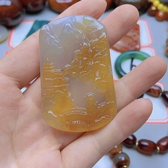 【闪购商品】玛瑙/玉髓未镶嵌珠宝半成品小*子