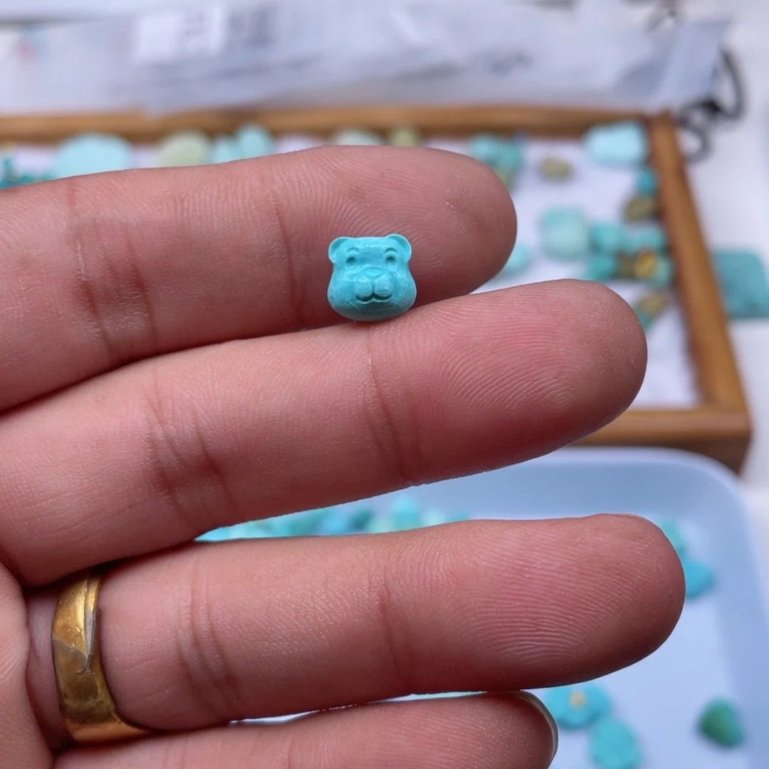 合金绿松石颈饰130