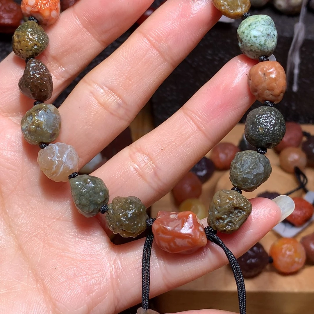 未镶嵌玛瑙/玉髓珠宝半成品