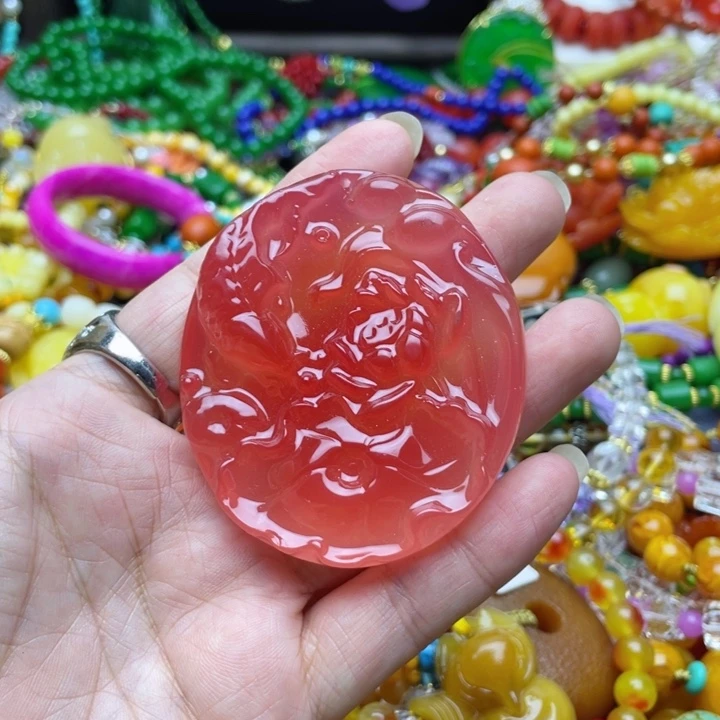 树脂制品59号血沉宝吊坠