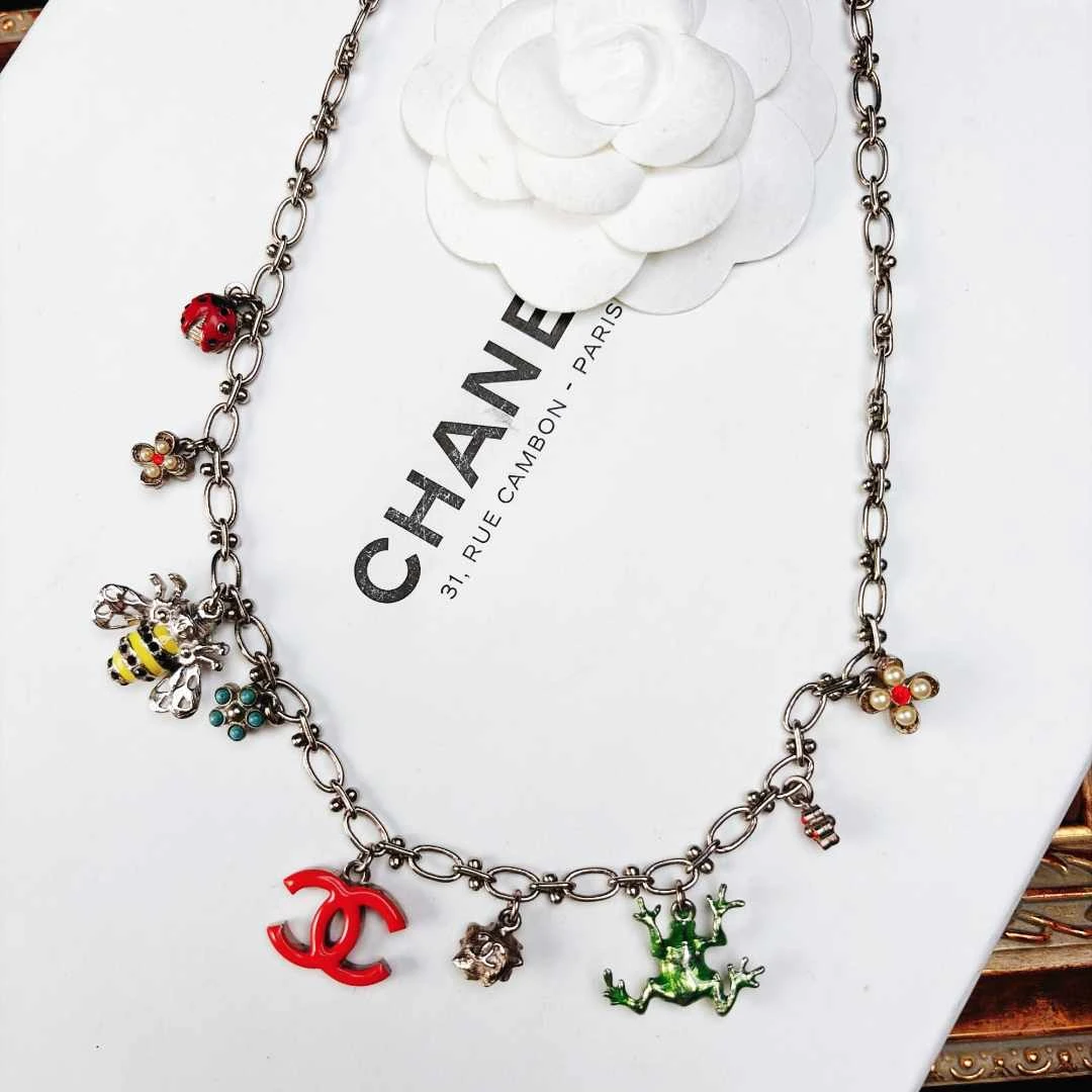 95新 Chanel/香奈儿 柚礼/香奈儿蜜蜂项链lz509346