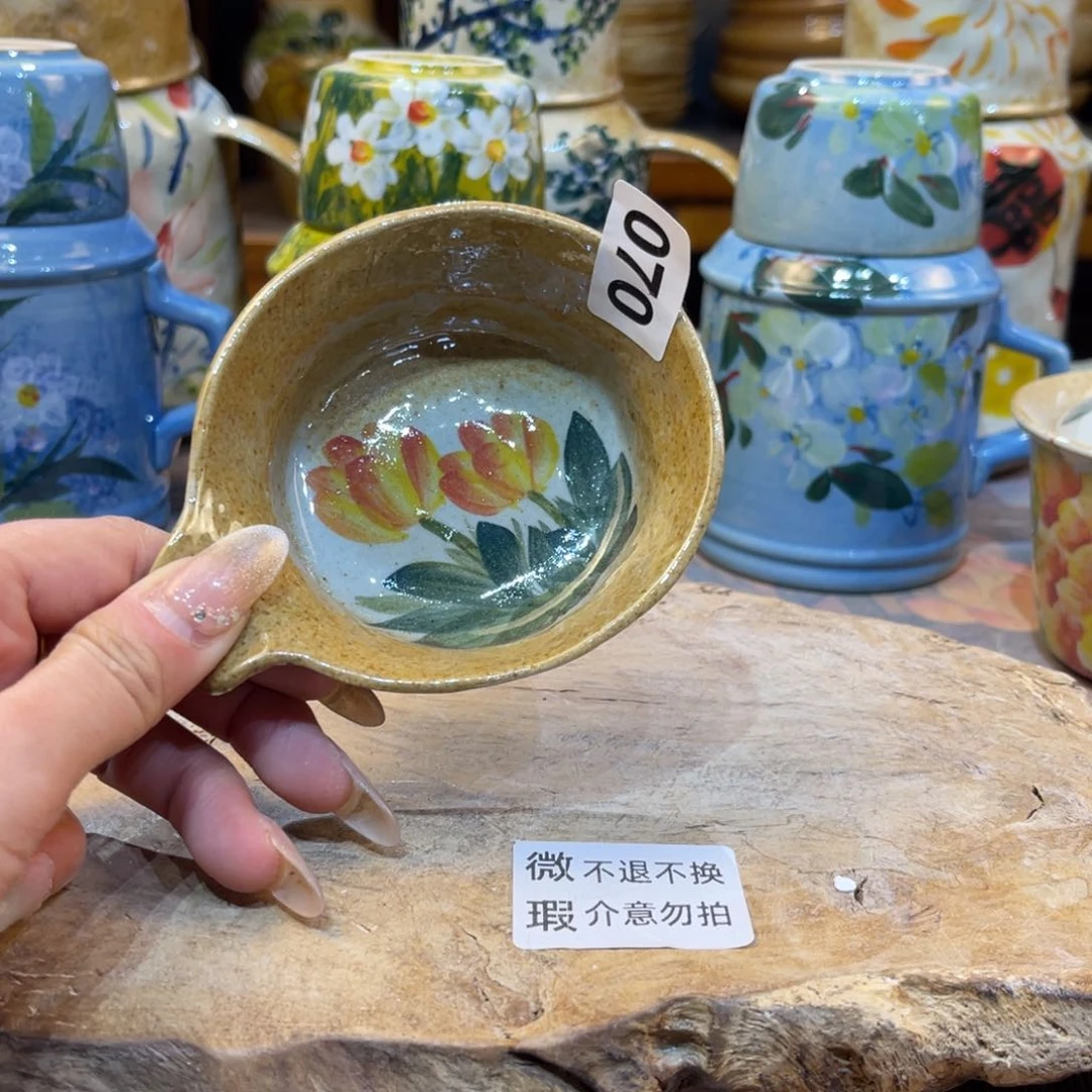 瓷片景德镇手工手绘
