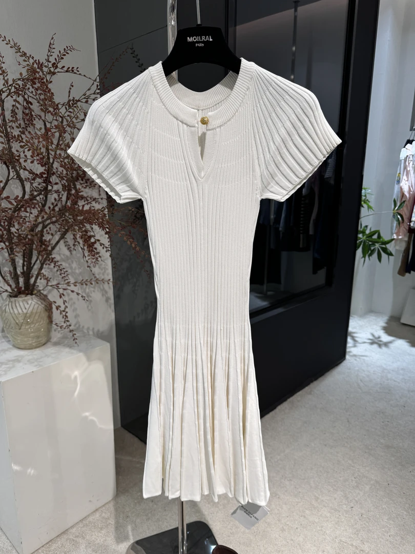 气质针织时尚休闲百搭女士显瘦连衣裙153