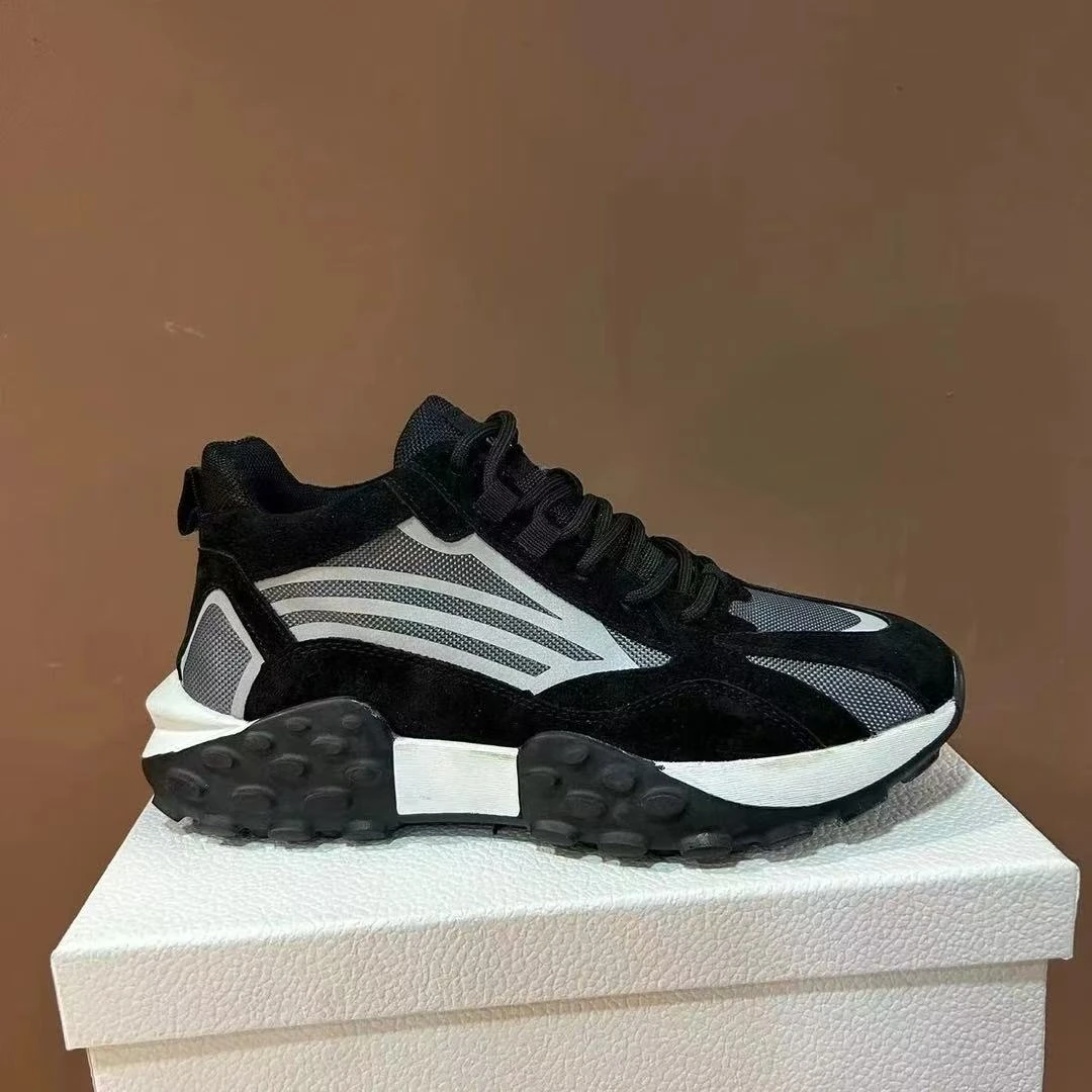 【菲而德5222】2025春夏爆款时尚休闲轻便舒适透气百搭男士手工潮鞋