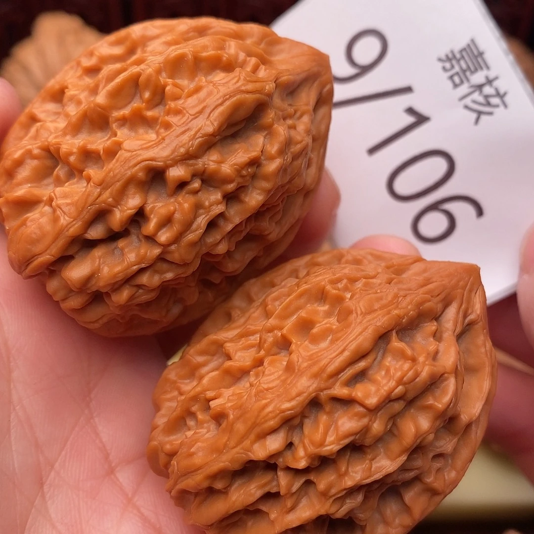 文玩核桃把件39.5鸡心